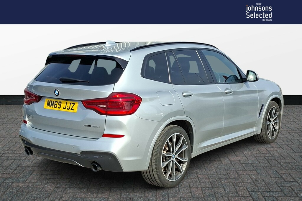 BMW X3 Xdrive20d M Sport Step MM69JJZ Silver #5