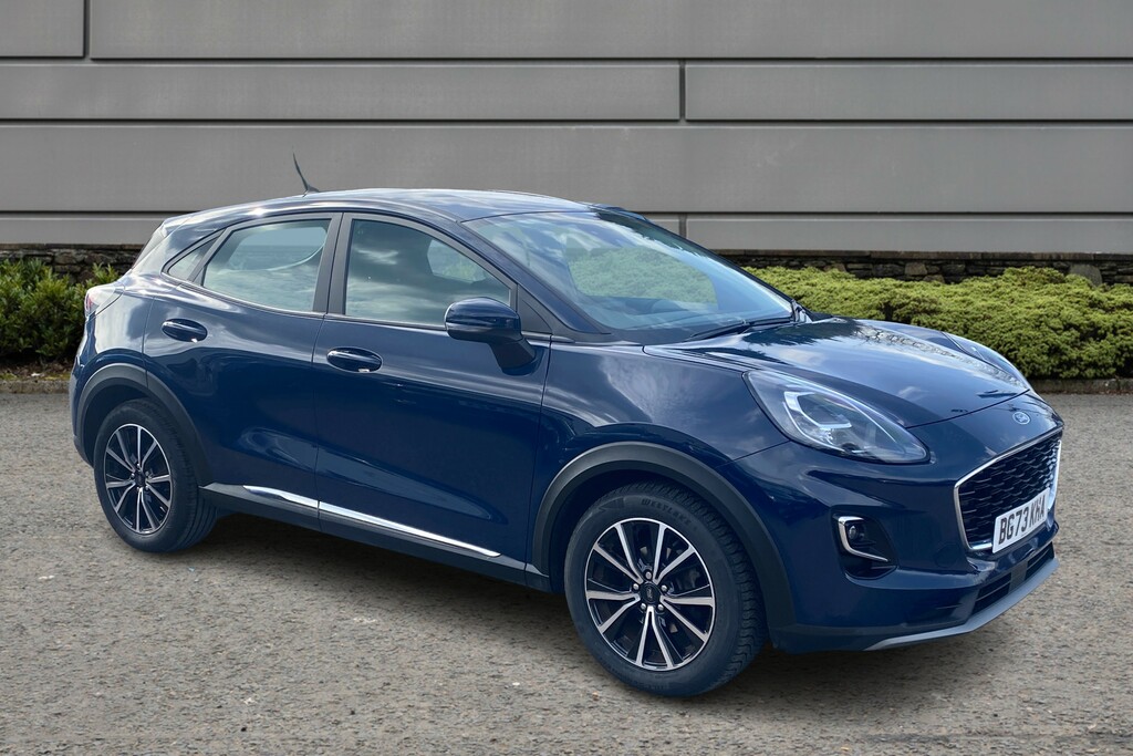 Ford Puma Titanium Blue