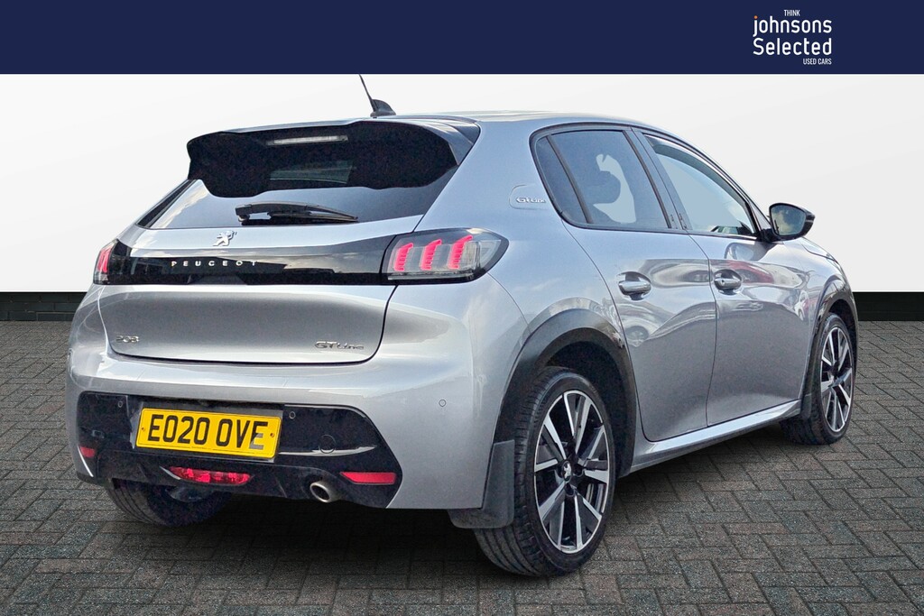 Peugeot 208 1.2 Puretech 100 Gt Line Eat8 EO20OVE Grey #5