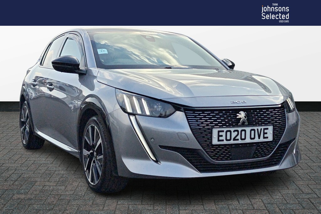 Peugeot 208 1.2 Puretech 100 Gt Line Eat8 Grey
