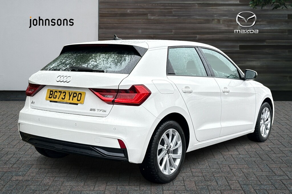 Audi A1 25 Tfsi Sport S Tronic BG73YPO White #5