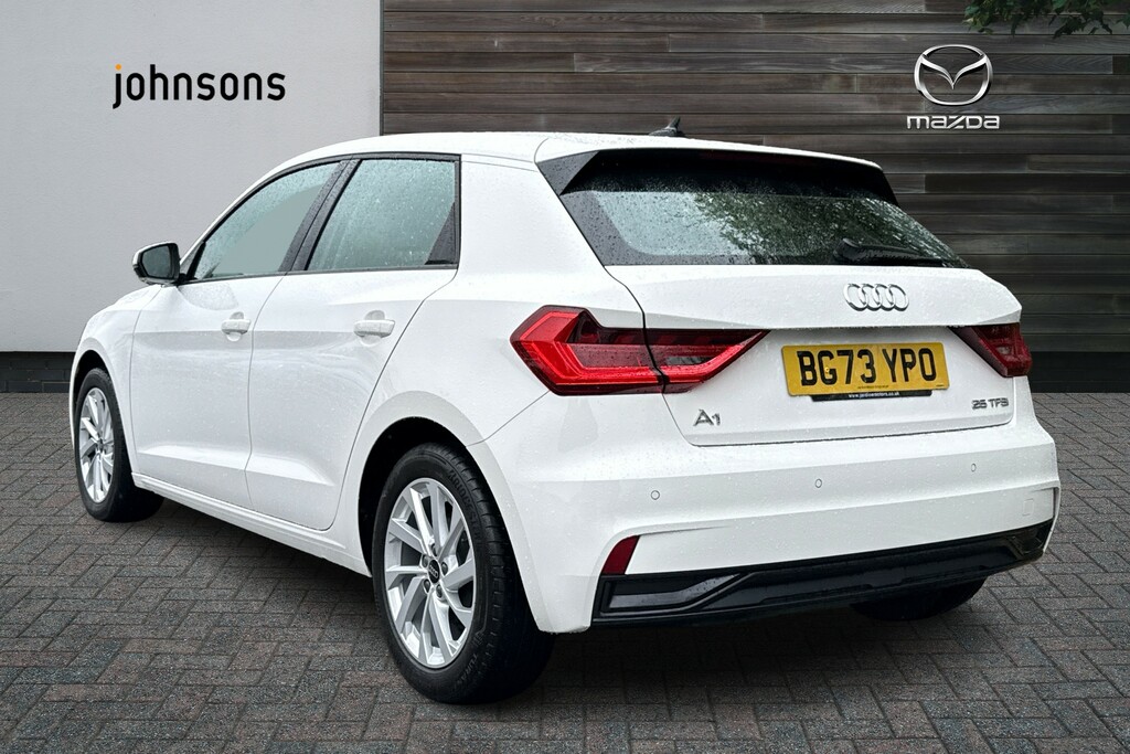 Audi A1 25 Tfsi Sport S Tronic BG73YPO White #2