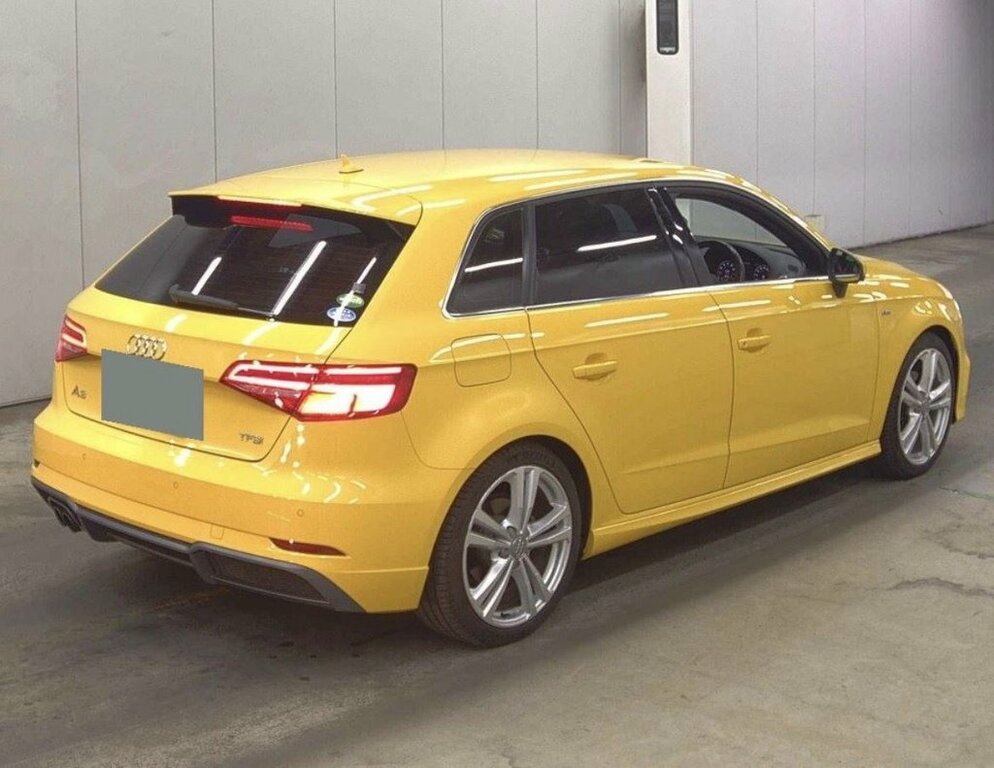 Audi A3 1L S Line ND67CMJ Yellow #4