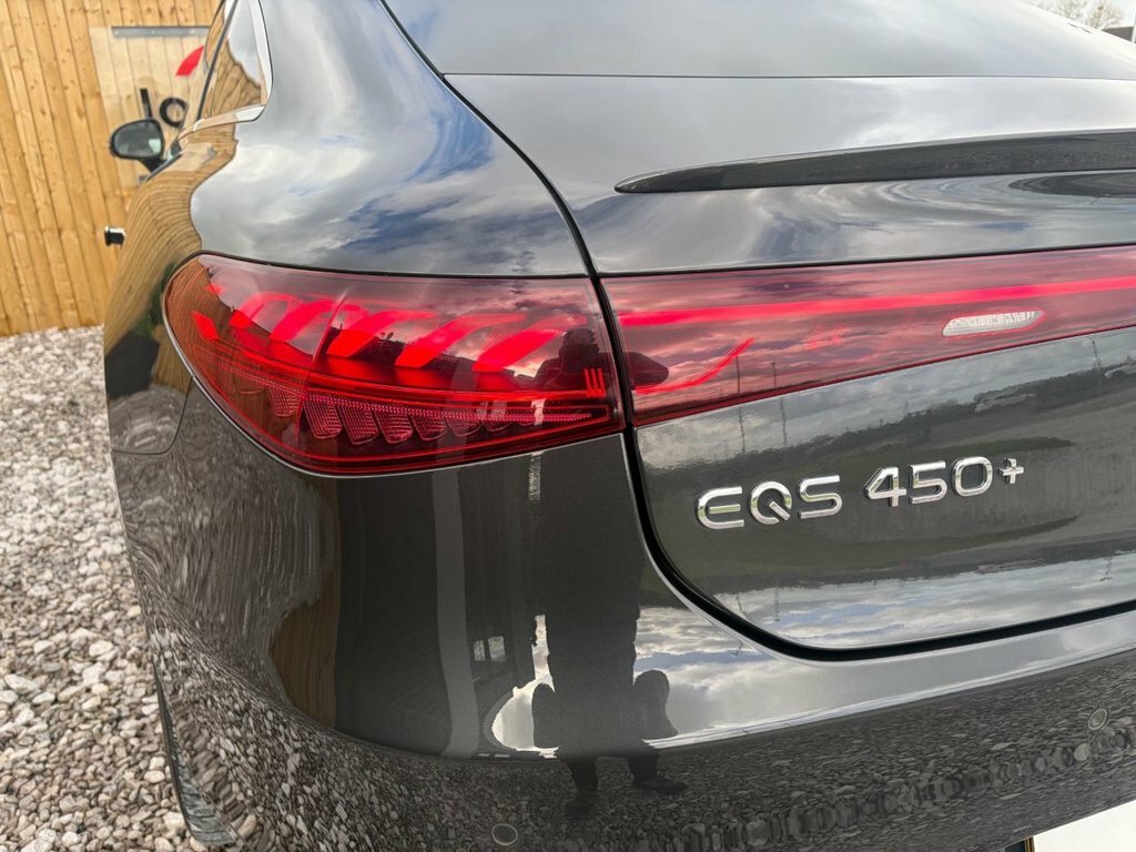Mercedes-Benz EQS Eqs 450 Amg Line White #8