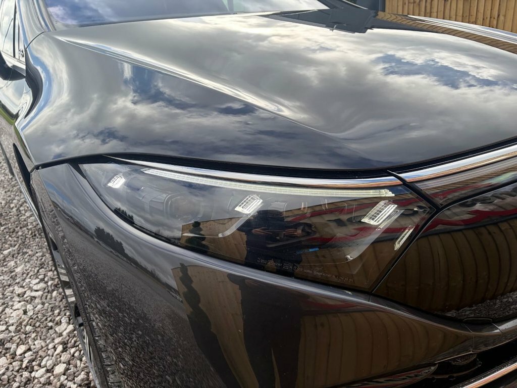 Mercedes-Benz EQS Eqs 450 Amg Line White #10