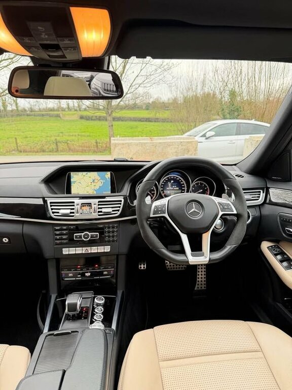 Mercedes-Benz E Class 2014 5.5 E63 V8 Biturbo Amg Saloon Spds Red #5