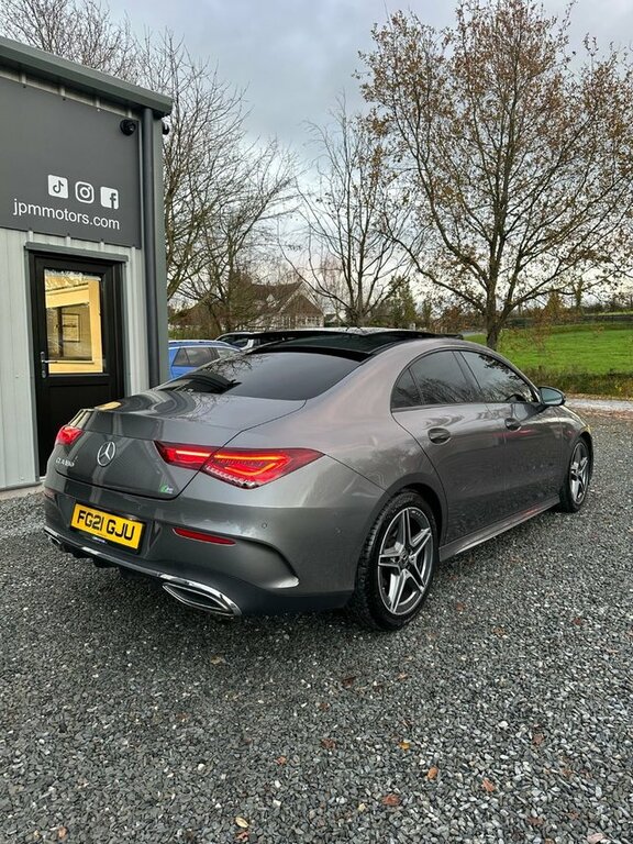 Mercedes-Benz CLA Class 2021 1.3 Cla180 Amg Line Premium Plus 2 Coupe FG21GJU Grey #2