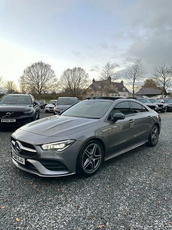 Mercedes-Benz CLA Class 2021 1.3 Cla180 Amg Line Premium Plus 2 Coupe FG21GJU Grey #3