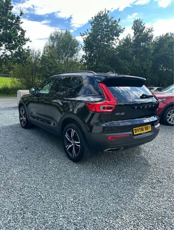 Volvo XC40 2018 2.0 D3 R-design Suv Euro 6 BX68SBY Black #4