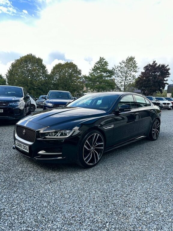 Jaguar XE 2018 2.0D R-sport Saloon Euro 6 S LG68DGU Black #3