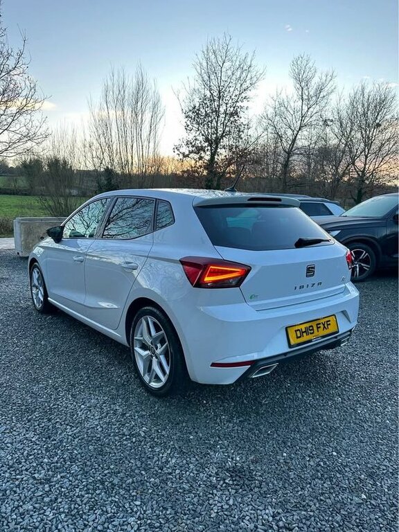 Seat Ibiza 2019 1.0 Mpi Fr Hatchback Euro 6 DH19FXF White #4