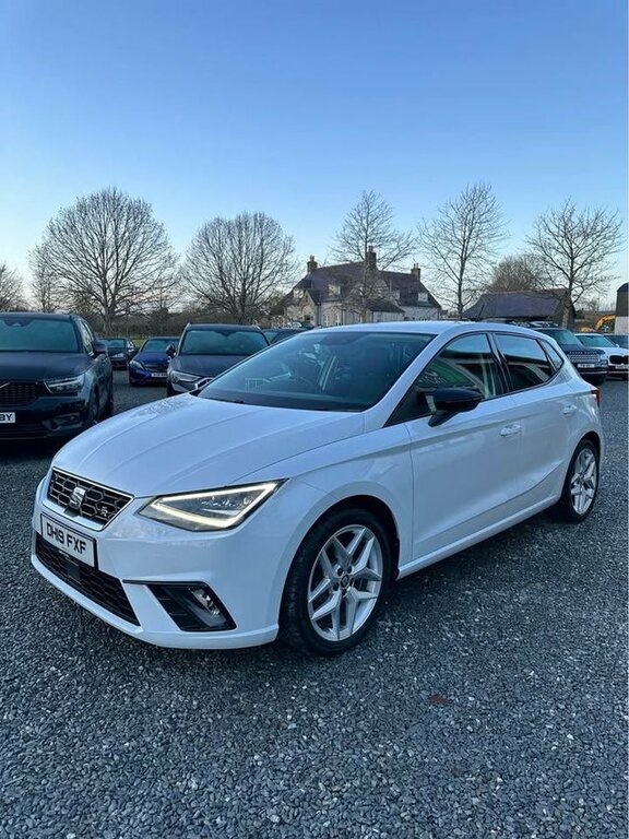 Seat Ibiza 2019 1.0 Mpi Fr Hatchback Euro 6 DH19FXF White #3