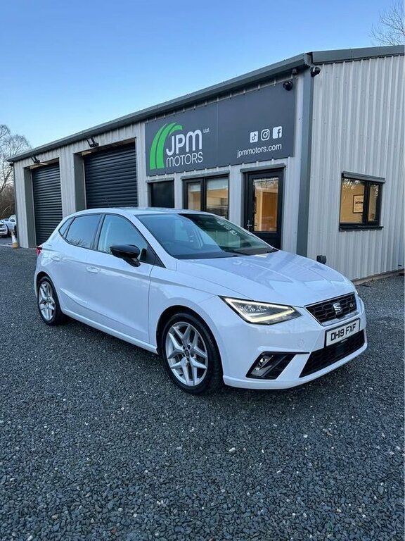 Seat Ibiza 2019 1.0 Mpi Fr Hatchback Euro 6 White