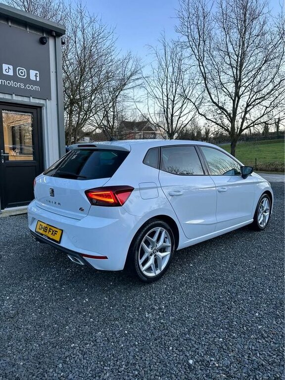 Seat Ibiza 2019 1.0 Mpi Fr Hatchback Euro 6 DH19FXF White #2