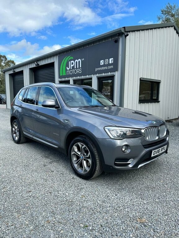 BMW X3 2016 2.0 20D Xline Suv Xdrive Euro Grey