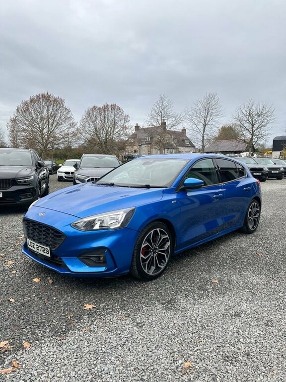 Ford Focus 2018 1.0T Ecoboost St-line X Hatchback LGZ2729 Blue #4