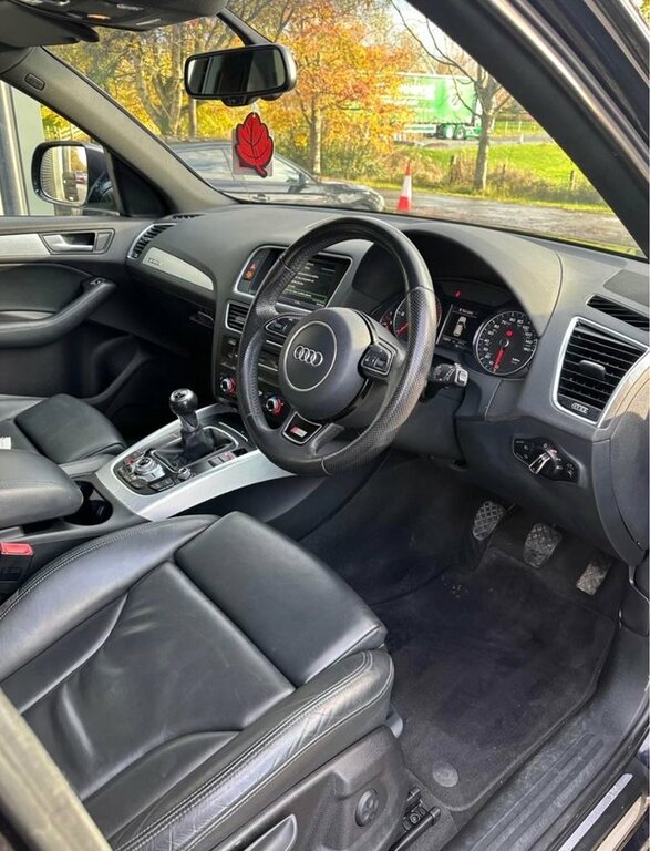 Audi Q5 2014 2.0 Tdi S Line Plus Suv Qua PX14YXJ Blue #5