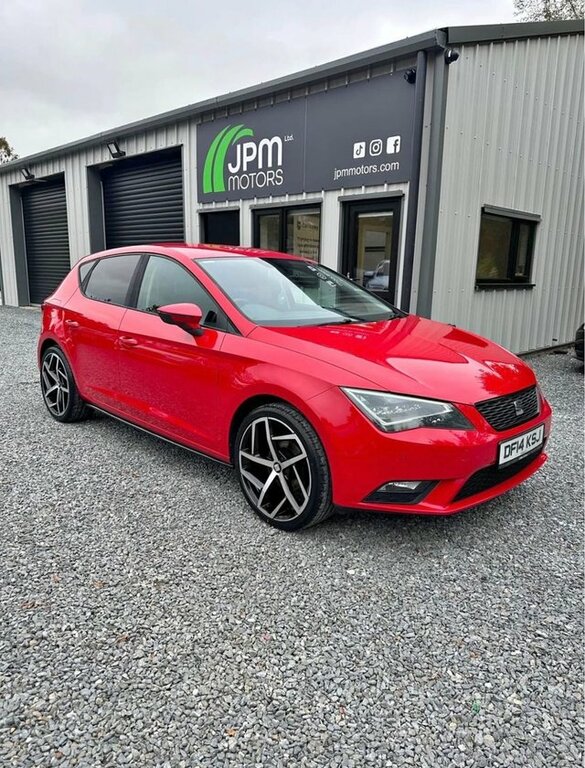 Seat Leon 2014 1.6 Tdi Cr Se Hatchback Eur Red