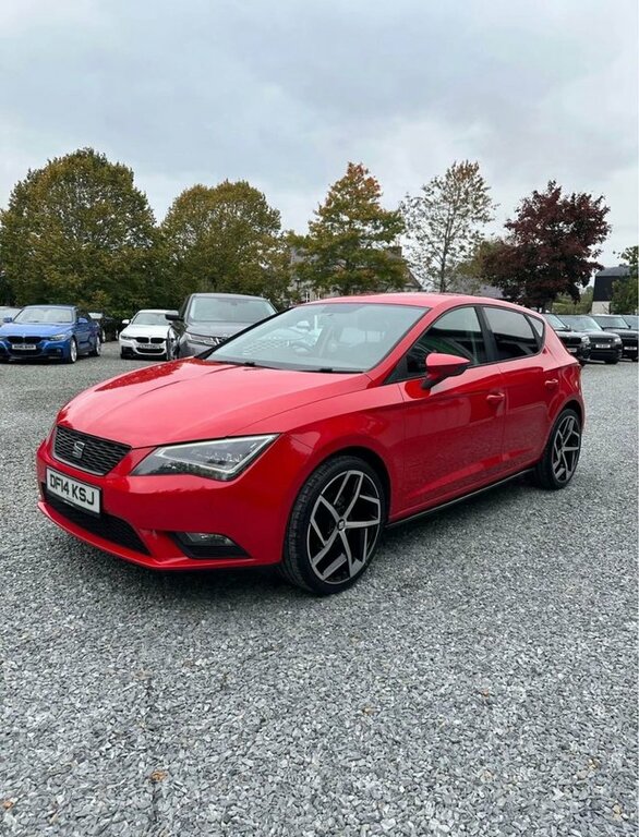 Seat Leon 2014 1.6 Tdi Cr Se Hatchback Eur DF14KSJ Red #3