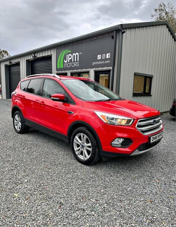 Ford Kuga 2018 1.5 Tdci Zetec Suv Euro 6 Red