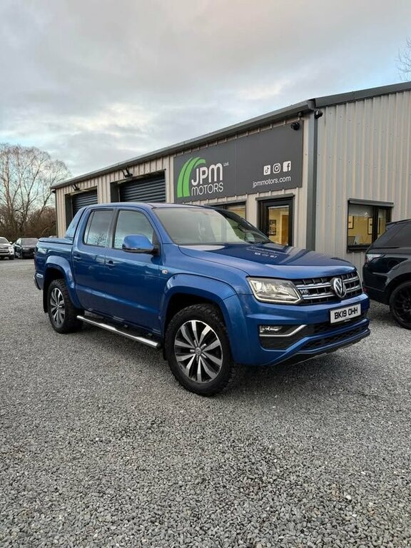 Volkswagen Amarok 2019 3.0 Tdi V6 Aventura Pickup Double Cab Die Blue
