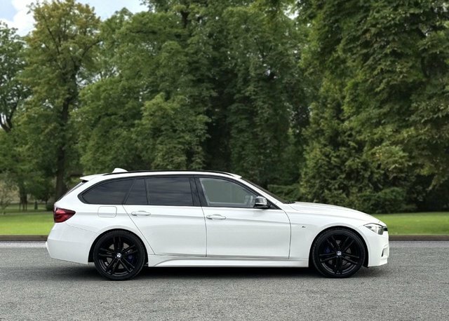 BMW 3 Series 2019 2.0 320I M Sport Shadow Edition Touring P YG69TXH White #3