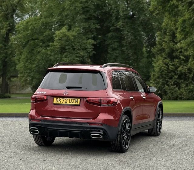 Mercedes-Benz GLB Class 2022 1.3 Glb200 Amg Line Night Edition Premium Pl DK72UZM Red #4
