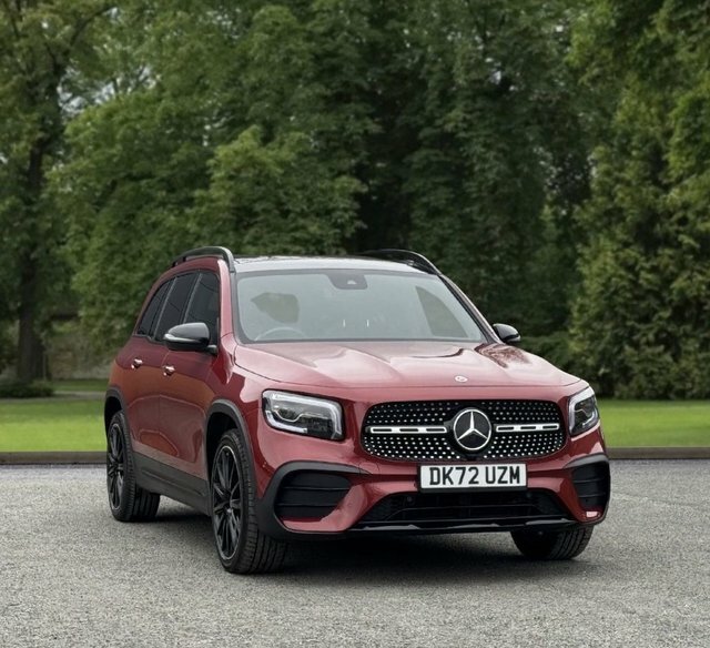 Mercedes-Benz GLB Class 2022 1.3 Glb200 Amg Line Night Edition Premium Pl Red