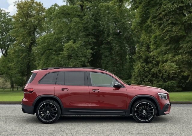 Mercedes-Benz GLB Class 2022 1.3 Glb200 Amg Line Night Edition Premium Pl DK72UZM Red #3