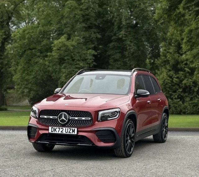 Mercedes-Benz GLB Class 2022 1.3 Glb200 Amg Line Night Edition Premium Pl DK72UZM Red #2