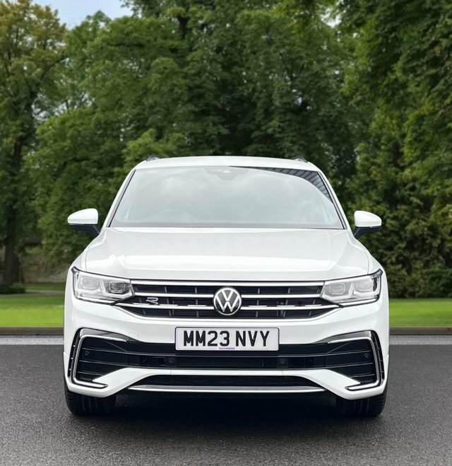 Volkswagen Tiguan 2023 1.5 Tsi R-line Edition Suv Dsg Eur MM23NVY White #3