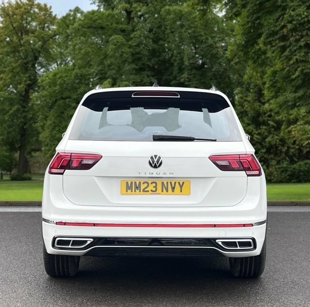 Volkswagen Tiguan 2023 1.5 Tsi R-line Edition Suv Dsg Eur MM23NVY White #5