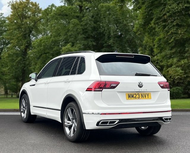 Volkswagen Tiguan 2023 1.5 Tsi R-line Edition Suv Dsg Eur MM23NVY White #6