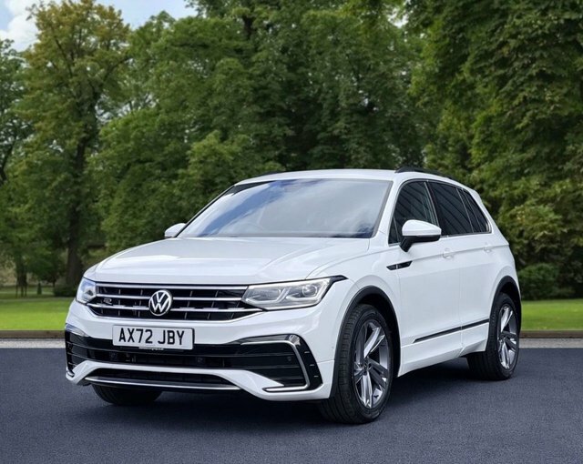 Volkswagen Tiguan 2023 1.5 Tsi R-line Edition Suv Dsg Eur AX72JBY White #2