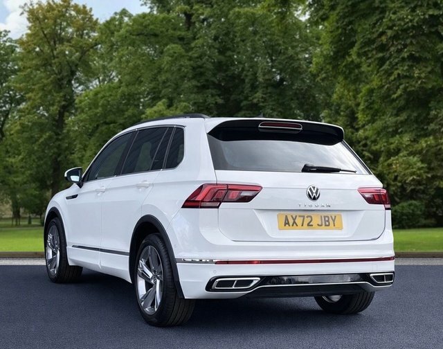 Volkswagen Tiguan 2023 1.5 Tsi R-line Edition Suv Dsg Eur AX72JBY White #6