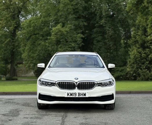 BMW 5 Series 2019 2.0 520D Se Touring Xdrive Eu KM19BHW White #6