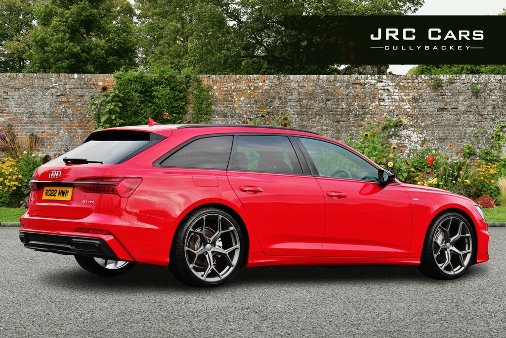 Audi A6 Avant Estate 2.0 Tdi 40 Black Edition 2022 RO22MWW Red #4