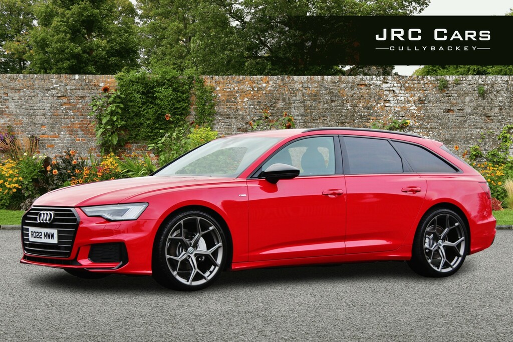 Audi A6 Avant Estate 2.0 Tdi 40 Black Edition 2022 RO22MWW Red #2
