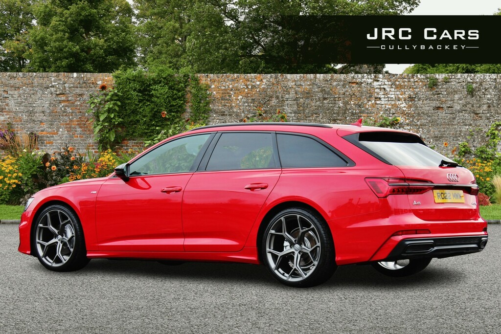Audi A6 Avant Estate 2.0 Tdi 40 Black Edition 2022 RO22MWW Red #3