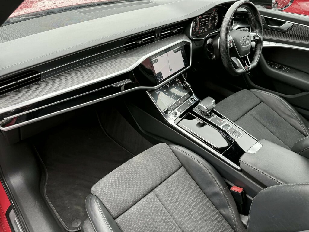 Audi A6 Avant Estate 2.0 Tdi 40 Black Edition 2022 RO22MWW Red #5