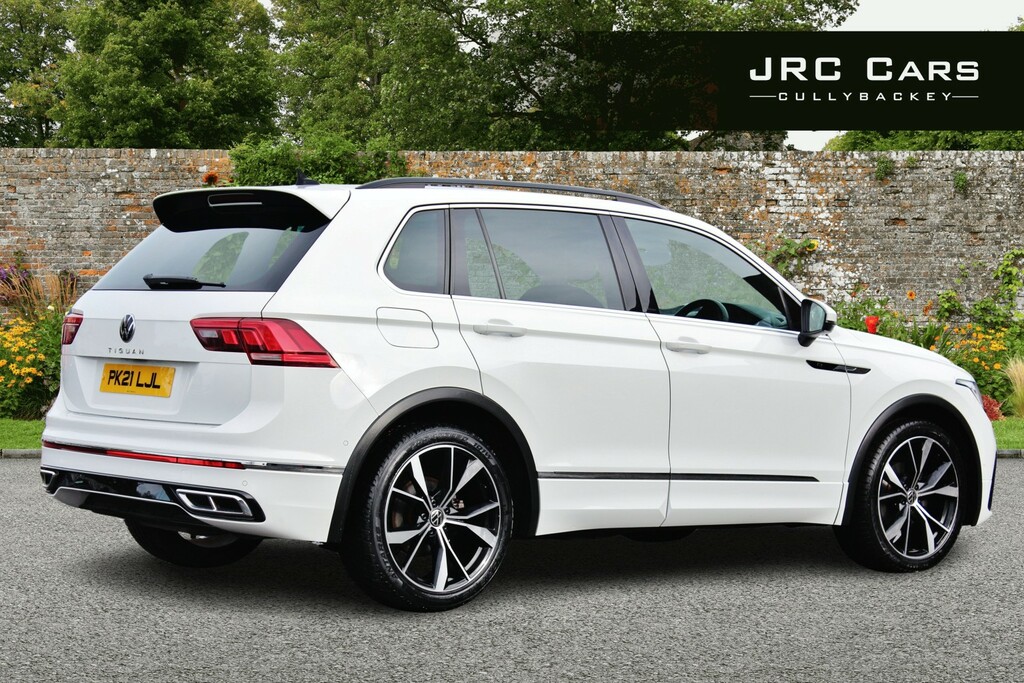 Volkswagen Tiguan Suv 2.0 Tdi R-line 2021 PK21LJL White #4