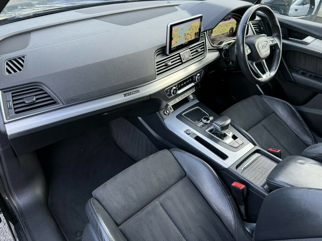 Audi Q5 Suv 2.0 Tdi 40 S Line 2019 MA65LYO Black #5