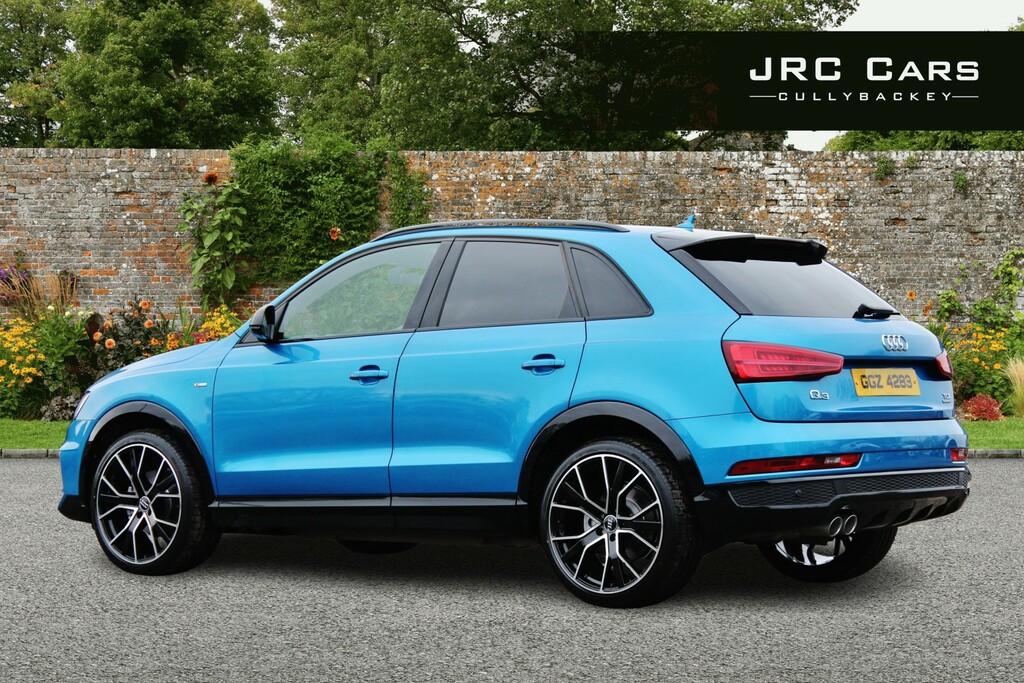 Audi Q3 Suv 2.0 Tdi Black Edition 2017 J18CSG Blue #3