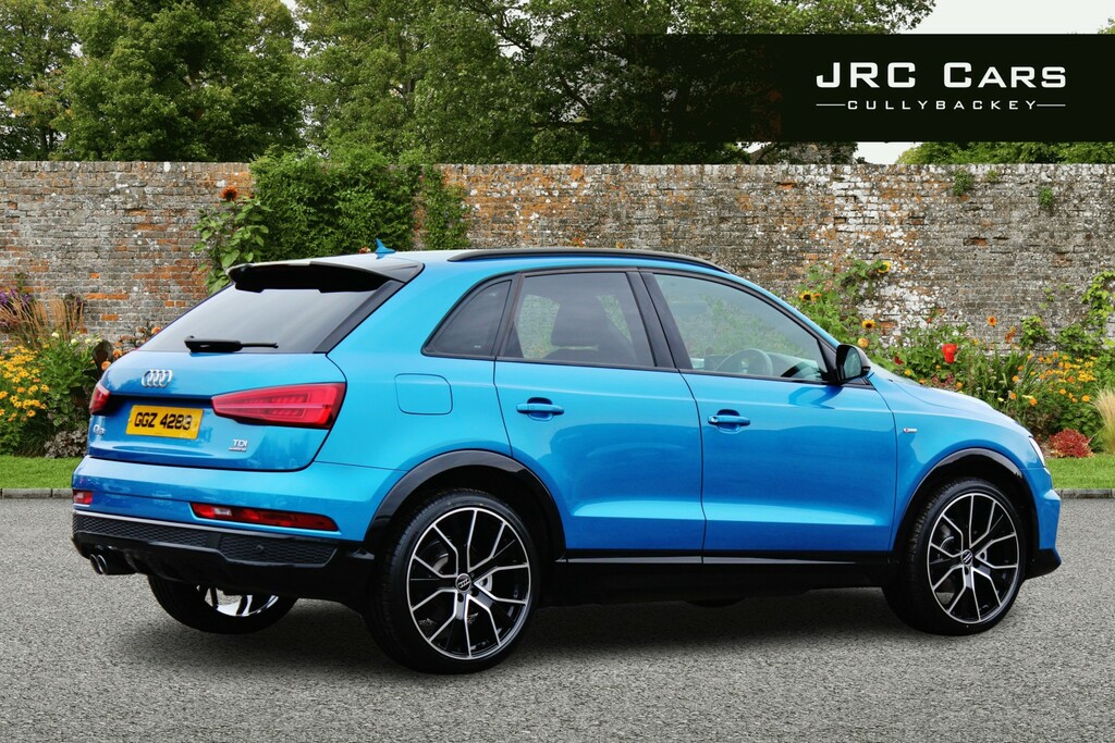 Audi Q3 Suv 2.0 Tdi Black Edition 2017 J18CSG Blue #4