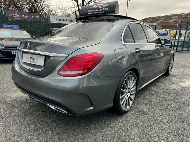 Mercedes-Benz C Class 2.1 C220d Amg Line Premium Saloon G-t SV18ARH Grey #5
