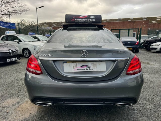 Mercedes-Benz C Class 2.1 C220d Amg Line Premium Saloon G-t SV18ARH Grey #6