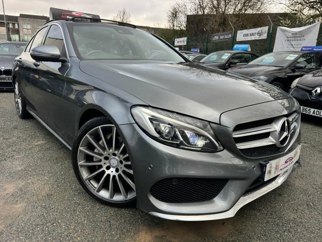 Mercedes-Benz C Class 2.1 C220d Amg Line Premium Saloon G-t SV18ARH Grey