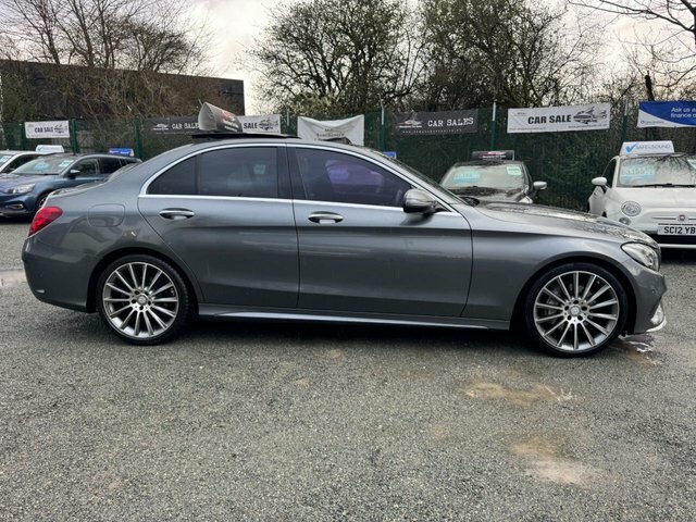 Mercedes-Benz C Class 2.1 C220d Amg Line Premium Saloon G-t SV18ARH Grey #4