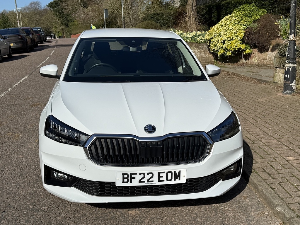 Skoda Fabia 1.0 Tsi Se L Euro 6 Ss BF22EOM White #3