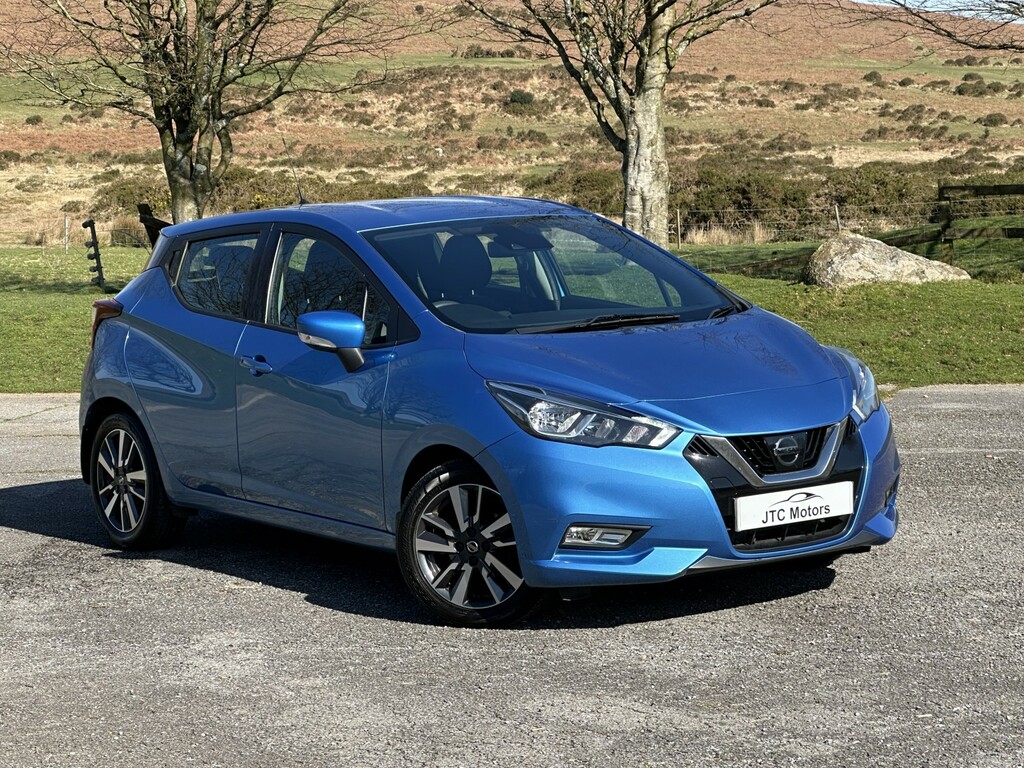 Nissan Micra Hatchback 1.0 Acenta Man, Blue Great Blue #5